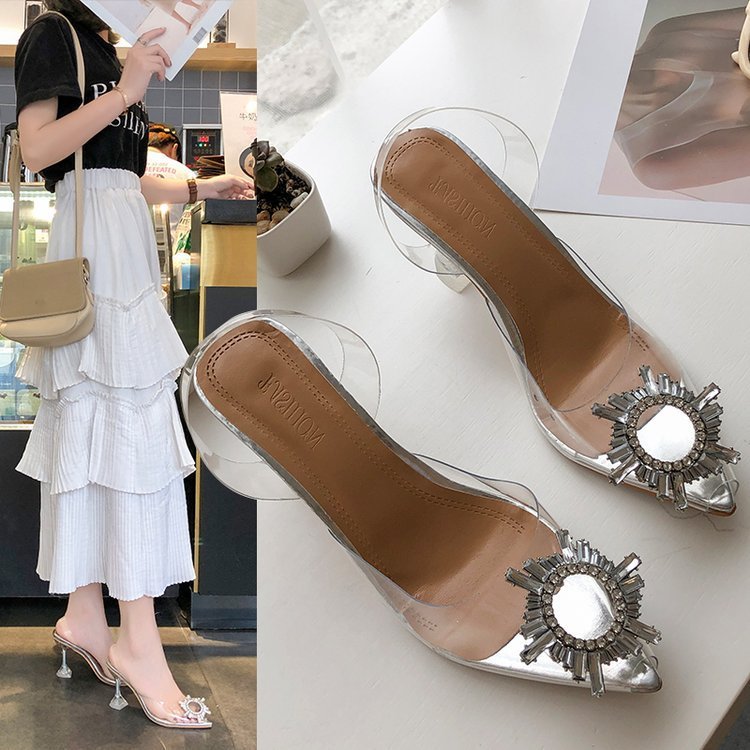VERALEZ™ CrystalGlide – Fashion Transparent Heels for Women