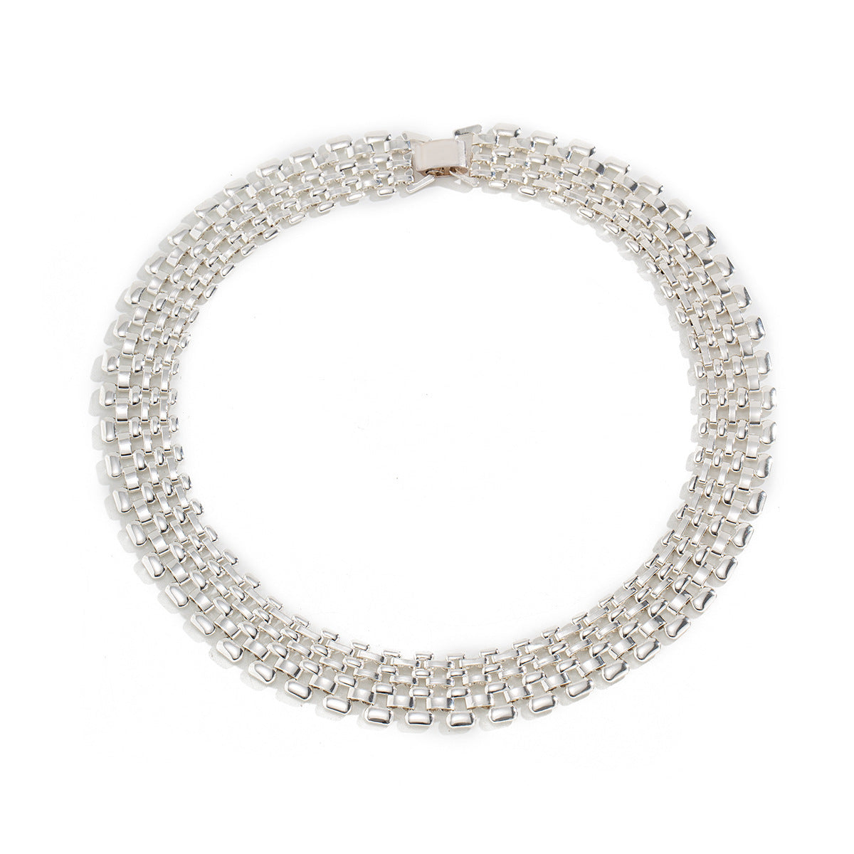 VERALEZ™ LuxeAura – Exaggerated Hollow Chain Statement Necklace for Women
