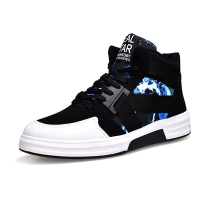 VERALEZ™ StealthCore – Camouflage High-Top Lace-Up Sneakers
